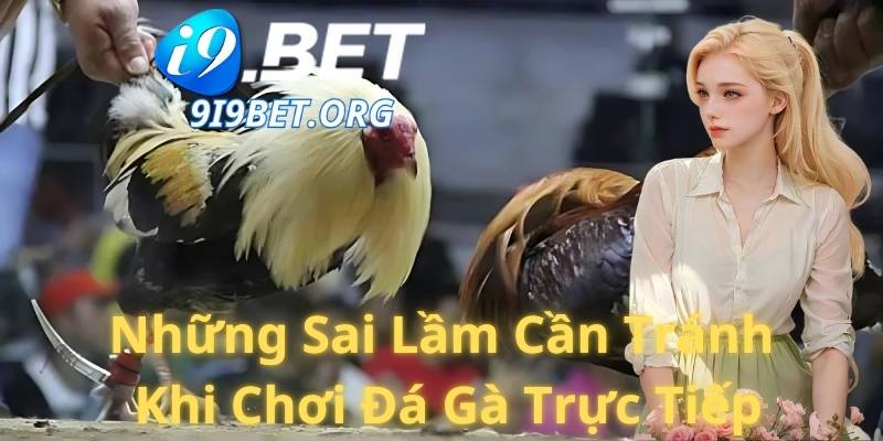 Những Sai Lầm Cần Tránh Khi Chơi Đá Gà Trực Tiếp